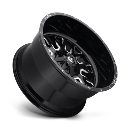 FUEL OFF-ROAD D611 STROKE 22.0x10.0 8x170 GLOSS BLACK MILLED