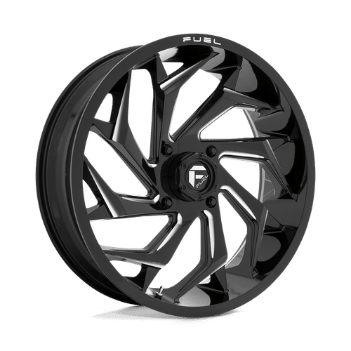 FUEL OFF-ROAD D753 18.0x7.0 4x156 GLOSS BLACK MILLED