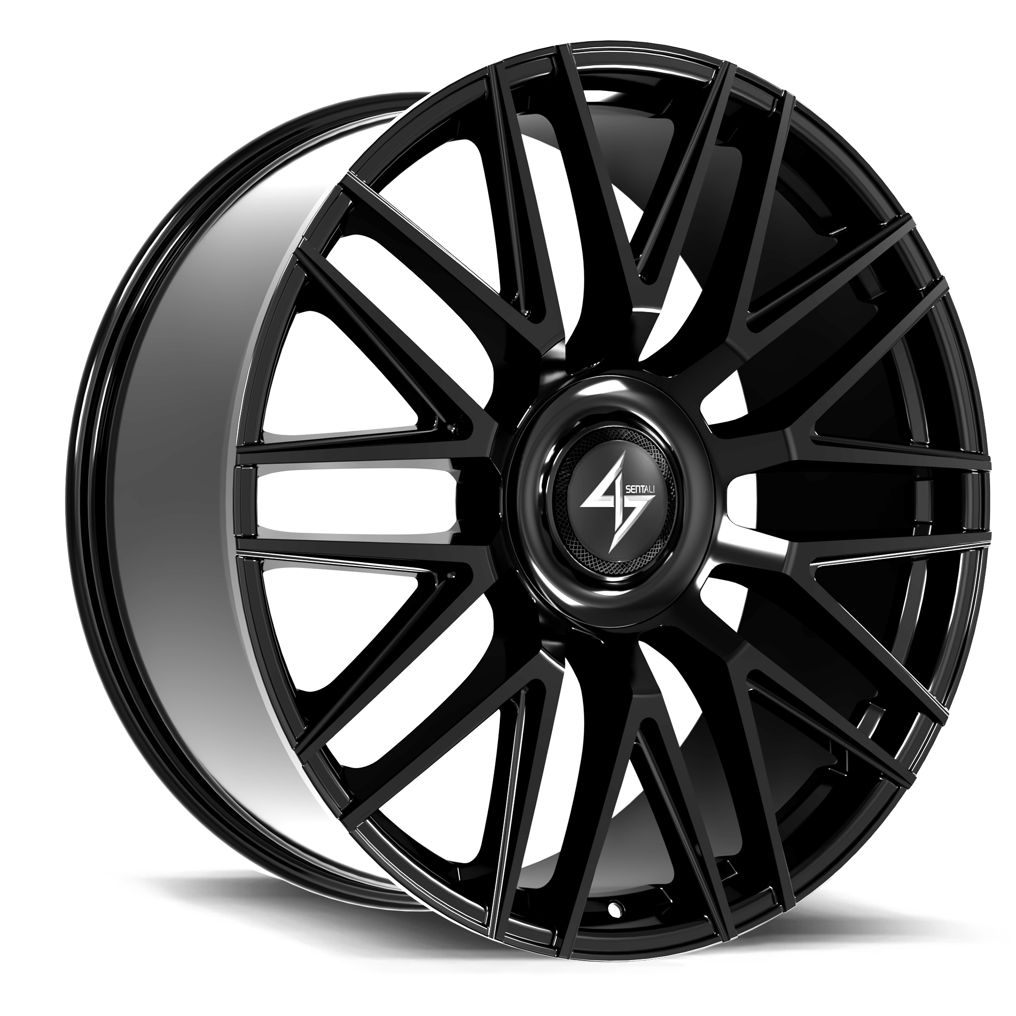 SENTALI LUXX EMPIRE 24.0x10.0 6x135/6x139.7 Gloss Black