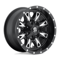Fuel D513 17x9 5x127/5x135 -12 MATTE BLACK MILLED