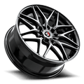 SPEC-1 RACING SP-60 17x7.5 5x110/5x114.3 42 Gloss Black & Machined