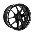 DIM WC001 BLACK SILVER LIP 17x7.5 5x112 35 Black Silver Lip