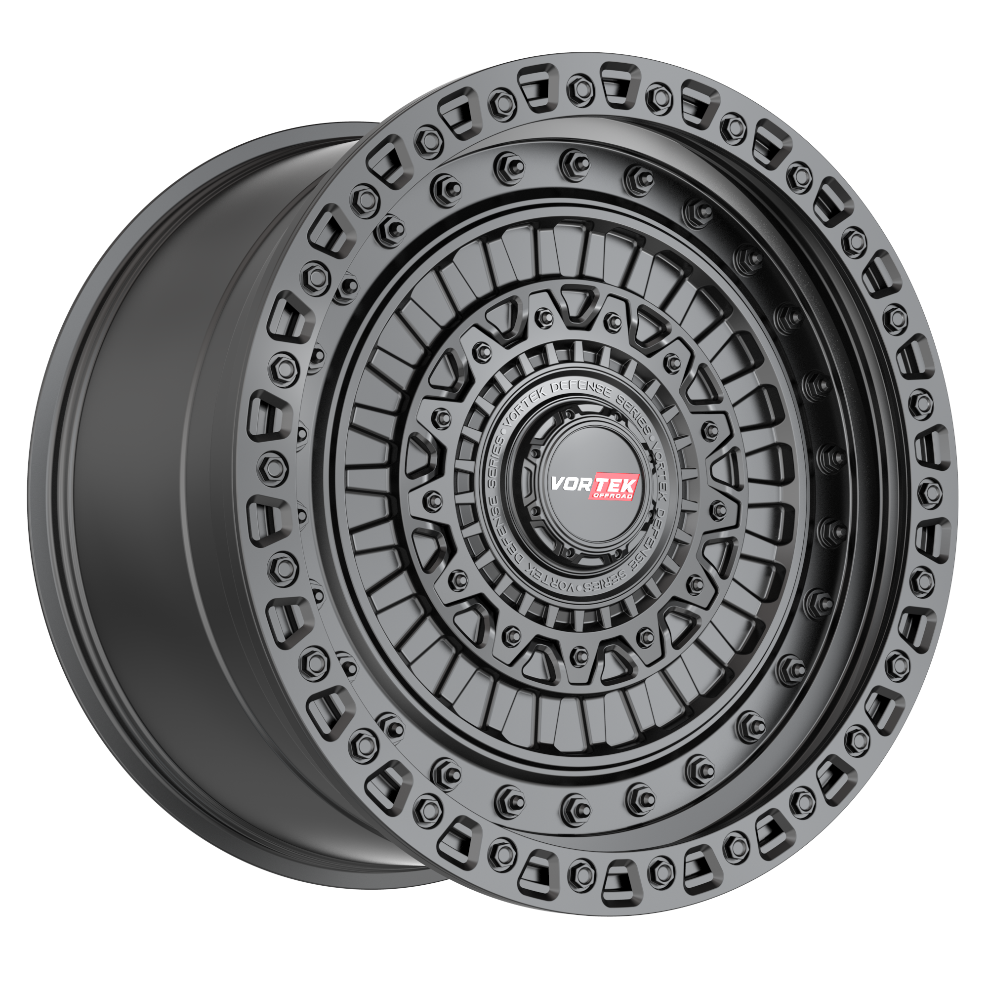 VORTEK VRD-703 22.0x12.0 6x135/6x139.7 Matte Black