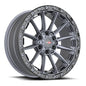 VORTEK VRT-601 20x9 6x135/6x139.7 0 Matte Titanium Black Bead Ring