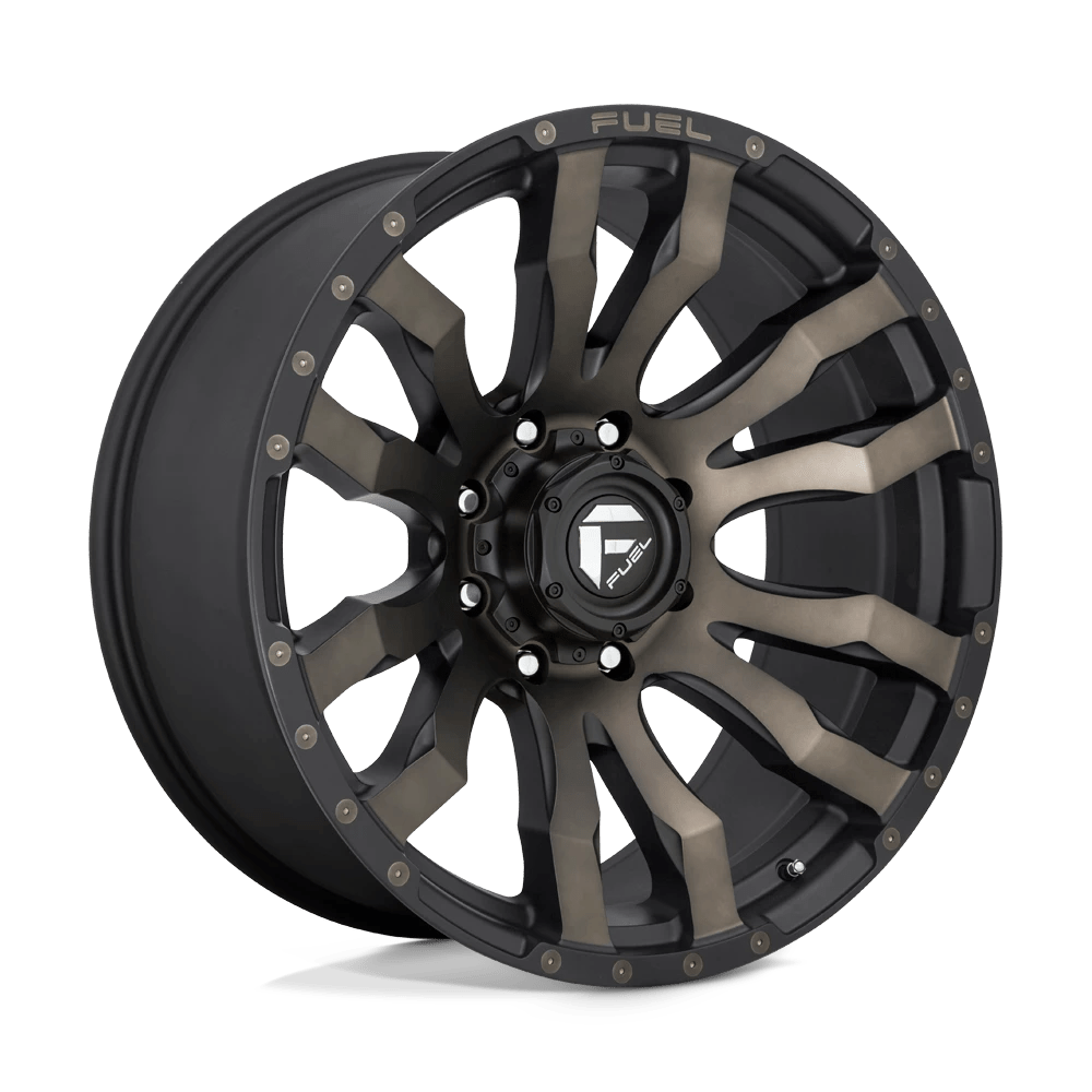 FUEL OFF-ROAD D674 BLITZ 22.0x12.0 6x135 MATTE BLACK DOUBLE DARK TINT