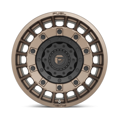FUEL D725 MILITIA 20x9 5x139.7/5x150 1 MATTE BRONZE & BLACK
