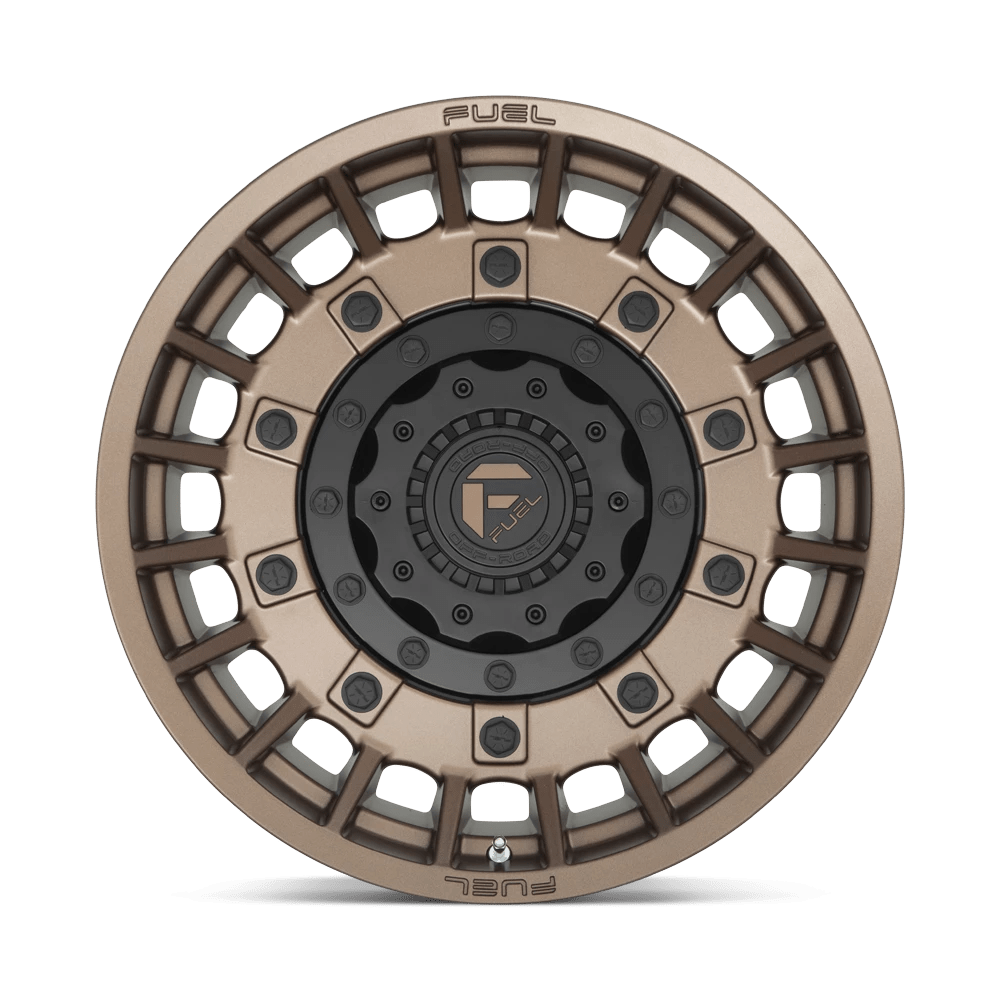FUEL OFF-ROAD D725 MILITIA 20.0x9.0 5x127/5x114.3 MATTE BRONZE & BLACK