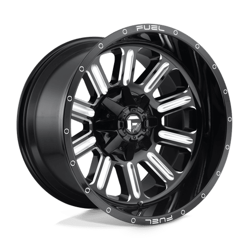 FUEL OFF-ROAD D620 15.0x8.0 6x139.7 GLOSS BLACK MILLED