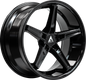 DON 74.1 20x9 5x127 32 GLOSS BLACK