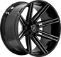 CHOPPER 108.1 20x10 6x135|6x139.7 -18 GLOSS BLACK MACHINED