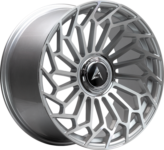 CARTEL 108.1 24x9 6x135|6x139.7 25 SILVER MACHINED
