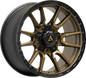 SPEAR 108.1 17x9 6x135|6x139.7 0 SATIN BLACK + SATIN BRONZE CENTER
