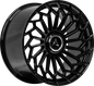 CARTEL 108.1 24x9 6x135|6x139.7 25 GLOSS BLACK
