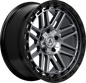 TANK 108.1 18x9 6x135|6x139.7 0 MATTE BLACK + GUNMETAL FACE