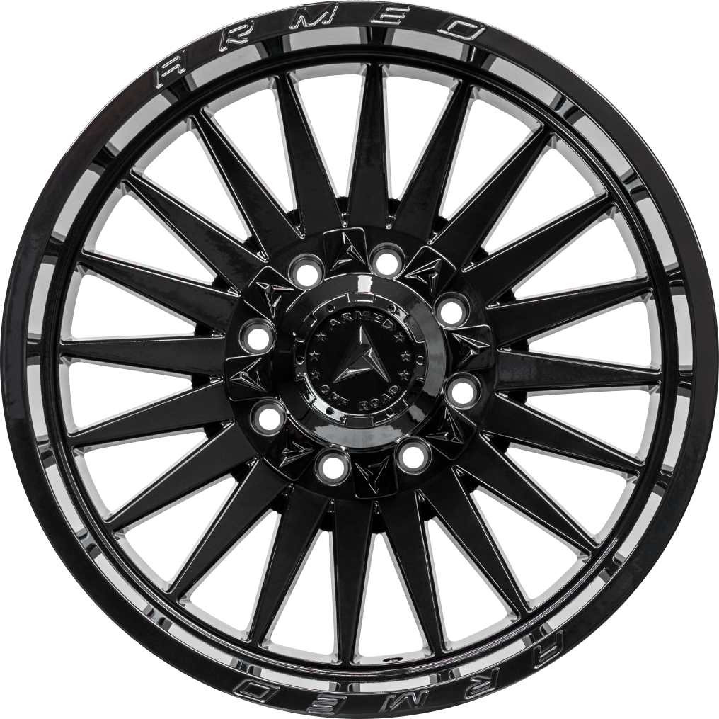HOSTILE 110.1 20x9 5x139.7|5x150 0 FULL GLOSS BLACK