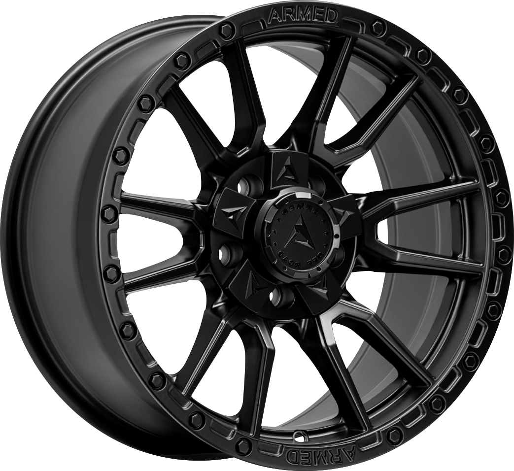 SPEAR 108.1 17x9 6x135|6x139.7 12 FULL SATIN BLACK