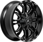 CANNON 87.1 20x9 Blank 0 MATTE BLACK MILLED + ARMED