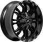 CANNON 87.1 20x10 Blank -24 MATTE BLACK + ARMED