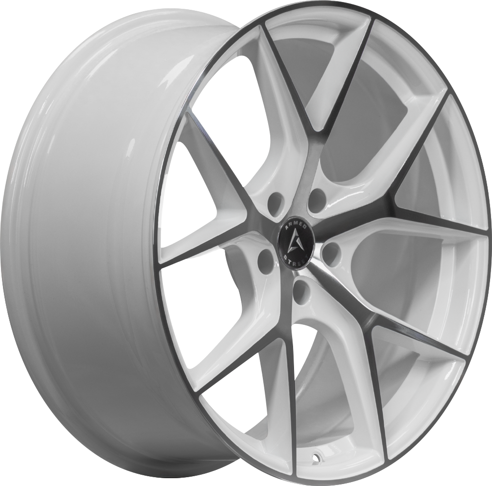 SNIPER 87.1 20x10 6x139.7 30 GLOSS WHITE MACHINED