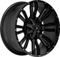DAGGER 110.1 20x10 5x139.7|5x150 -24 SATIN BLACK