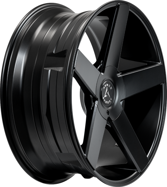 HUSTLER 87.1 22x9.5 6x135|6x139.7 25 MATTE BLACK