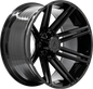 CHOPPER 108.1 20x10 6x135|6x139.7 -18 FULL GLOSS BLACK