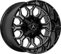 INFANTRY 87.1 18x9 Blank 0 GLOSS BLACK MILLED