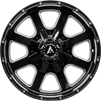 BRIGADE 87.1 18x10 Blank 0 GLOSS BLACK MILLED
