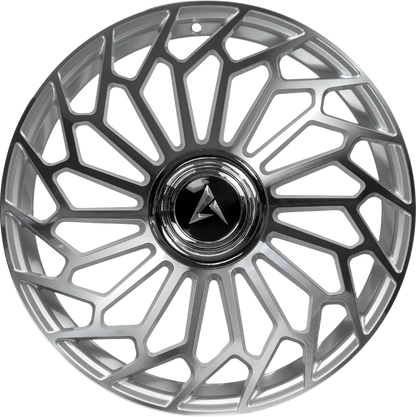 CARTEL 108.1 22x9 6x135|6x139.7 25 SILVER MACHINED