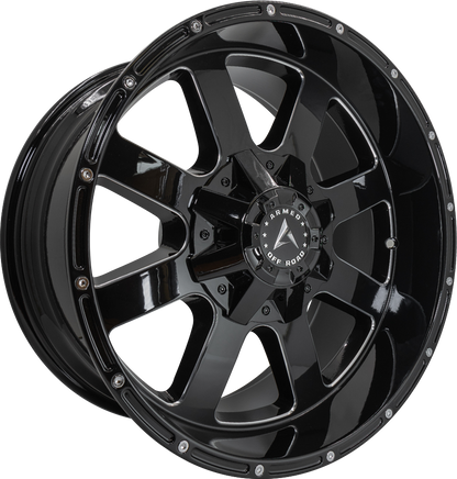 BRIGADE 87.1 18x10 Blank 0 GLOSS BLACK MILLED