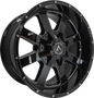 BRIGADE 87.1 18x10 Blank 0 GLOSS BLACK MILLED