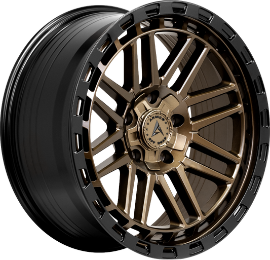 TANK 108.1 18x9 6x135|6x139.7 12 MATTE BLACK + BRONZE FACE