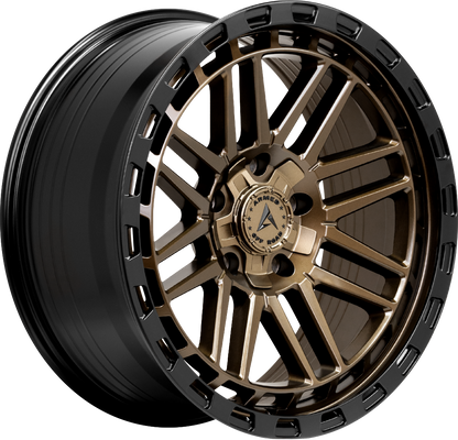 TANK 108.1 17x9 6x135|6x139.7 0 MATTE BLACK + BRONZE FACE